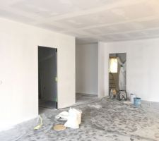 Couche d'impression murs et plafond