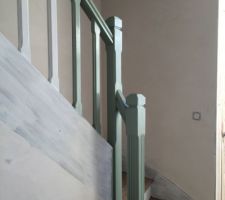 Préparation escalier