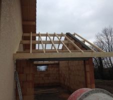 Garage en construction