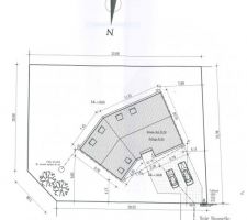 Plan de masse du terrain