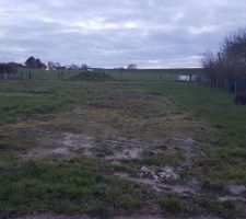 Terrain avant travaux