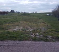 Terrain avant travaux