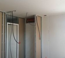 Visite chantier
Vue entrée/cellier