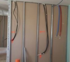 Visite chantier
Salon / couloir