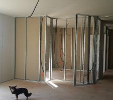 Visite chantier
Salle à manger / couloir