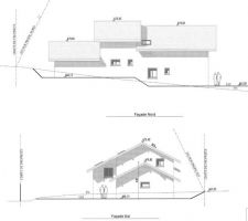 Plans de façades du PC