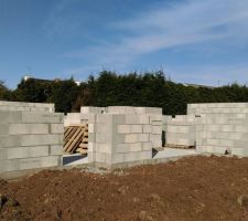 Fa&ccedil;ade sud de la maison