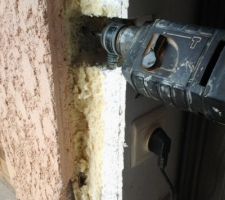 Percage des trous de fixation