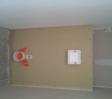 WC susp plaqu&eacute; !