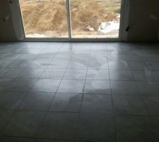 Carrelage salon