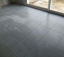 Carrelage salon