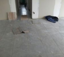 Carrelage couloir