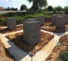 Coulage des fondations