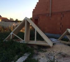 Charpente industrielle (posée en dépit des préconisation DTU31-3 comme j'ai pu le lire sur le forum)