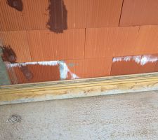 L'humidité stagnante depuis maintenant 6 mois.