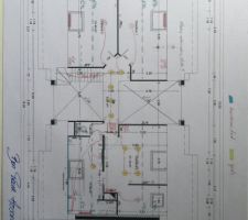 Plan électrique étage