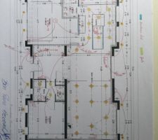 Plan électrique rdc