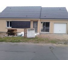 1ere couche de l'enduit