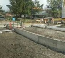 Cr&eacute;ation du vide sanitaire en b&eacute;ton arm&eacute;