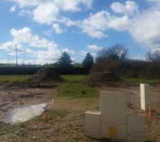 D&eacute;but du terrassement le 1er mars.