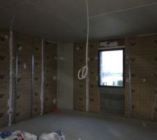 Doublage et placo des murs périphériques