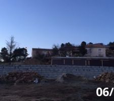 Mur de soutènement 18m x 2m