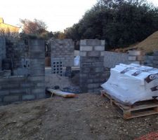 El&eacute;vations des murs 1