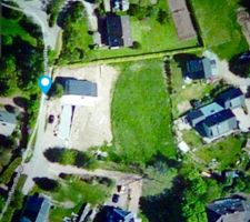 Vue satellite du terrain