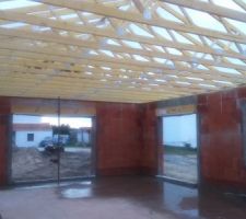 Charpente en fermette