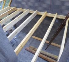 Solivage pour faire une autre chambre ou bureau au dessus du garage