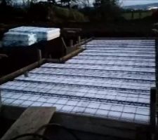 Pose du plancher isolant UP23