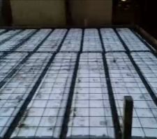 Pose du plancher isolant UP23