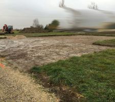 Décaissement du terrain