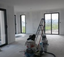 La peinture en cours