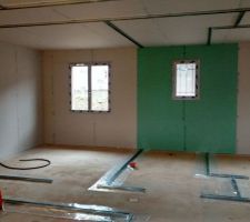 Mise en place des rails