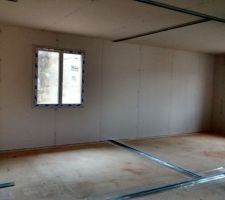 Mise en place des rails