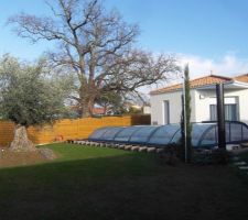 Am&eacute;nagement jardin c&ocirc;t&eacute; Ouest