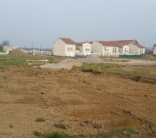 Poursuite du terrassement