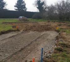 Poursuite du terrassement