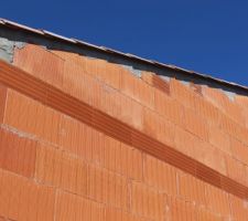 Tuiles de rives en débordement