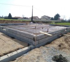 Pr&eacute;paratif dalle