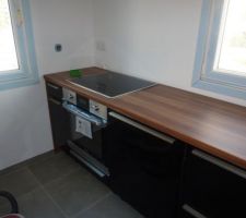 Mise en place cuisine équipée, suite !