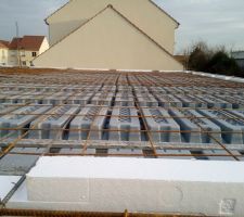 Pr&eacute;paration dalle de l &eacute;tage