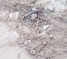 Est ce grave docteur ?? Trou au niveau de la dalle rdc.