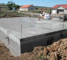 Chantier en plus très propre au départ des ouvriers