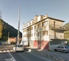Vue streetview du bâtiment