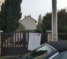 Affichage du constructeur apr&egrave;s l'obtention de notre permis de construire