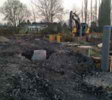 Travaux evacuation residence