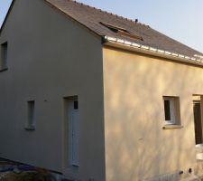 Enduit terminé