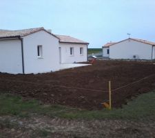 Remodelage du terrain après passage du terrassier de DELRIEU